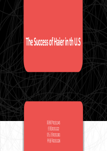 The-Success-of-Haier-in-th-U.S-海尔在美国的成功