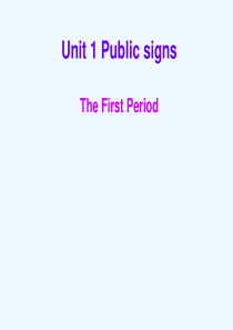 六年级英语上册《unit1-public-signs》课件-(1)