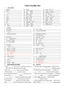 译林英语6Bunit3单元总默写 (1)