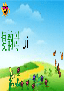 复韵母ui