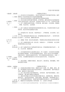 管道专科护理质量检查标准