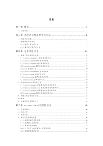 安全风险评估报告