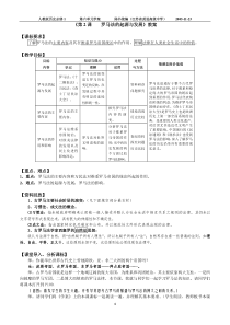 《第2课罗马法的起源与发展》教案