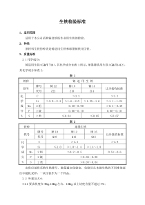 生铁检验标准