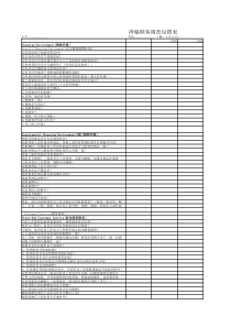 神秘顾客调查反馈表