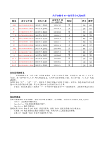 excel各种函数的用法