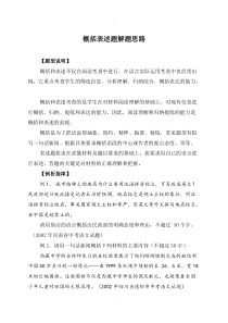 新人教版中考语文概括表述题解题思路