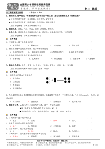 上海初三化学中考知识点总结+精选中考题