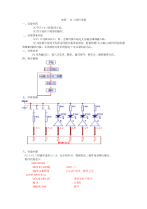 单片机P1口亮灯实验