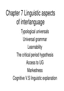 Chapter-7-Linguistic-aspects-of-interlanguage