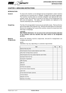 DEK印刷机手册Unpacking Instructions