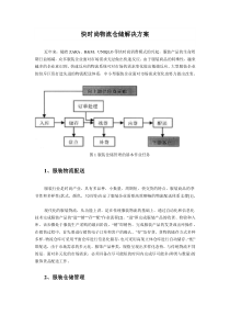 快时尚物流仓储解决方案