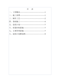 主厂房土石方工程及基础施工方案(独立柱基)