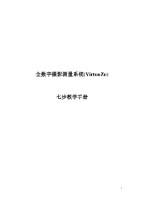 VirtuoZo七步教学手册(已经修改)