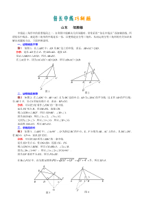 倍长中线巧解题汇总