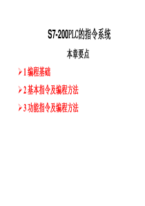 S7-200PLC的指令系统