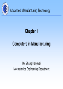 先进制造技术英文版第一章