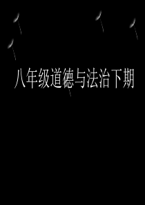 八年级道德与法治下册第七课课第一课时《自由平等的真谛》