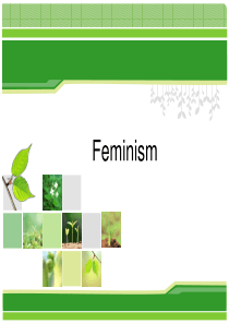 feminism女性主义