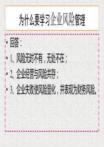 第01-02章导论、风险管理概述、企业风险管理