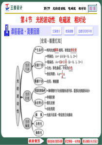 第十二章第4节  光的波动性  电磁波  相对论