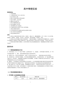 7高中物理实验_教案_大全_教师和高中生必备材料