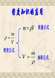 6.4密度知识的应用2