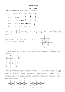 七年级数学暑假培优训练[1]