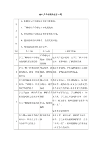 高中乒乓球模块教学计划