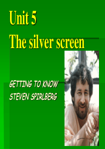 GETTING TO KNOW STEVEN SPIELBURG