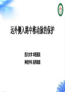 神外远外侧入路之椎动脉的保护-(2)