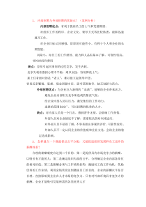 人力资源开发与管理考试重点试题答案