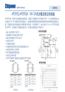 AP2952A-AP2953A-AP297212V输入高效同步BUCK变换器