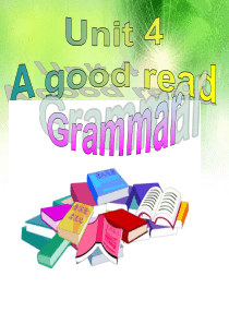 8B-Unit4-A-good-read-Grammar(共33张PPT)