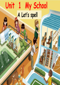 新版PEP四年级英语下册Unit-1-A-Lets-spell