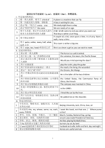 初中英语冠词用法总结及练习与解析-1