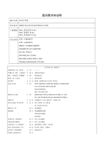 根据信用证填单练习03