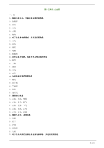 【基础】中医助理-中药学-止血药练习