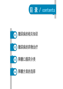 糖尿病口服药物治疗-PPT文档