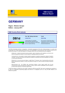 邓白氏国家风险报告-德国