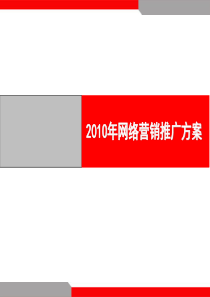 2010年网络营销推广方案