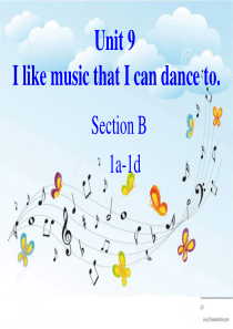 Unit9 I like music that I can dance to_SectionB(1a