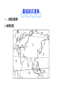 认识大洲复习课件