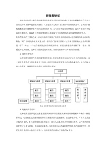 矩阵型组织结构分类-优缺点及适用范围