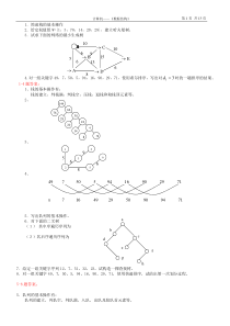 湖南科技大学数据结构综合应用题