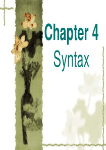 Chapter-4-Syntax