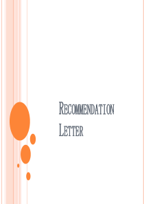 how-to-write-a-letter-of-recommendation讲解