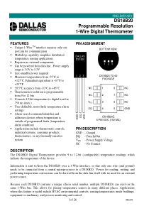 关于DS18B20英文手册