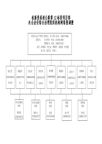 社会治安综合治理组织机构网络图(调整)