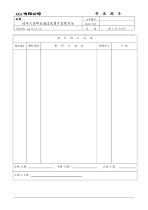 技术人员职业通道及晋升管理办法